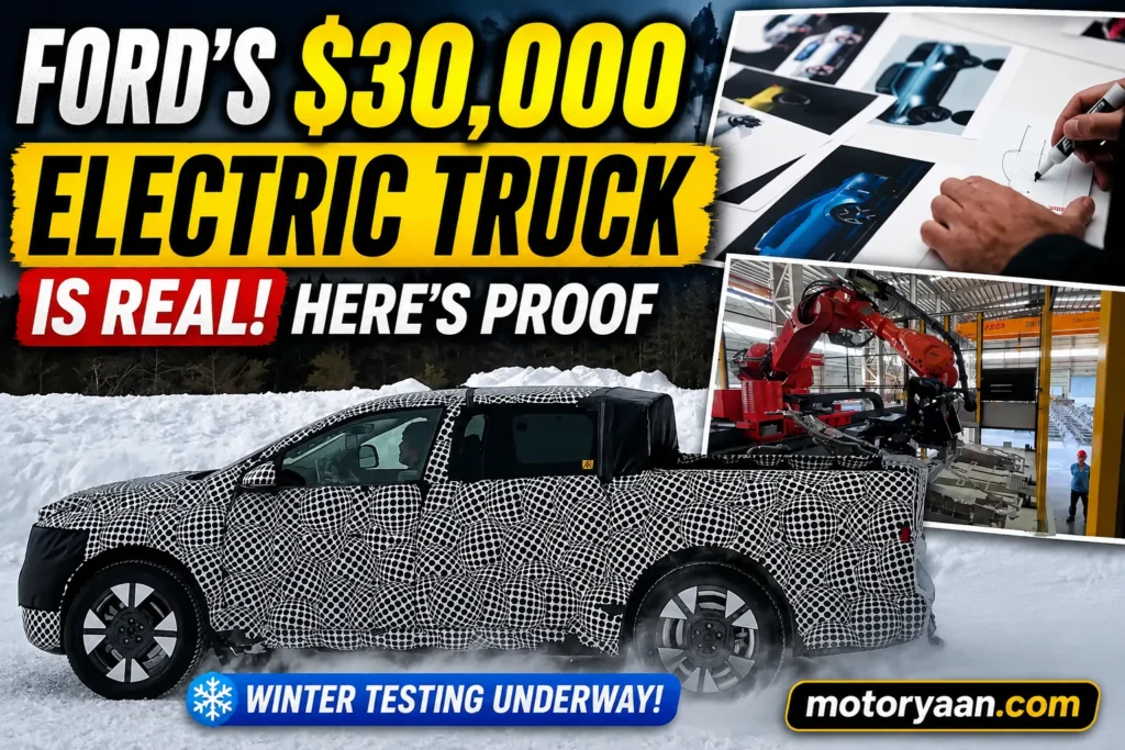 Ford’s $30,000 Electric Truck Confirmed