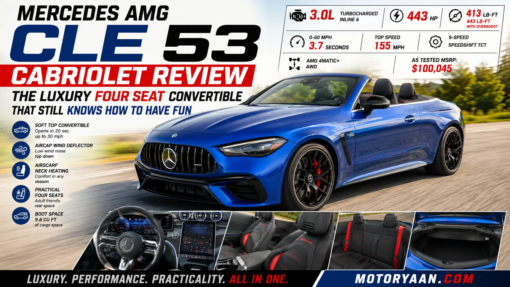 Mercedes AMG CLE 53 Cabriolet