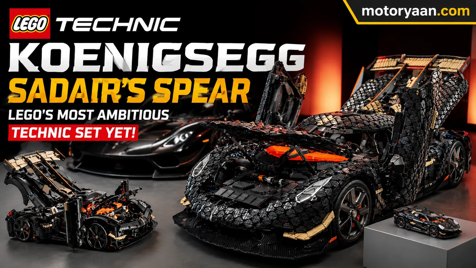 Lego Technic Koenigsegg Sadair's Spear