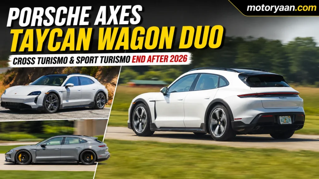 Taycan Cross Turismo and Sport Turismo to End Production