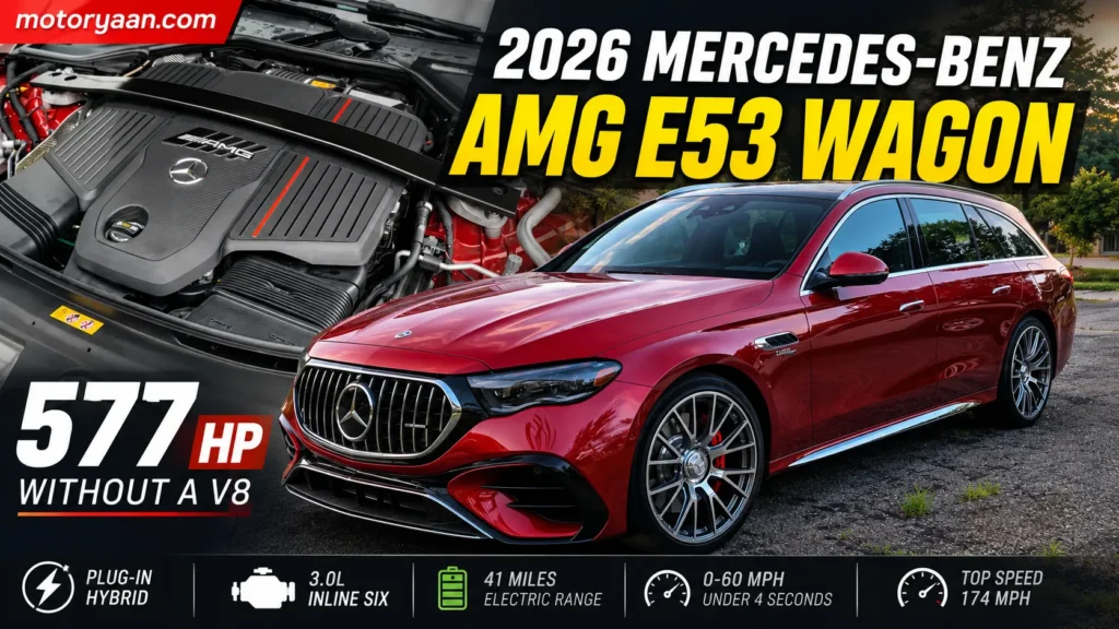 2026 Mercedes Benz AMG E53 Wagon