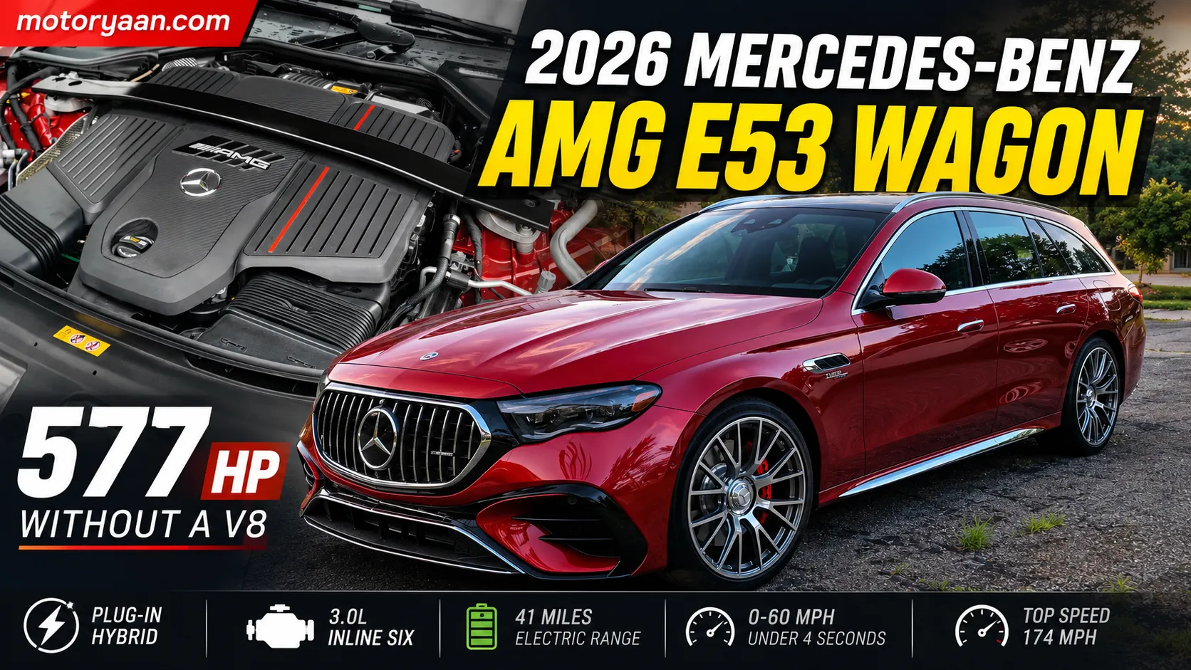 2026 Mercedes Benz AMG E53 Wagon