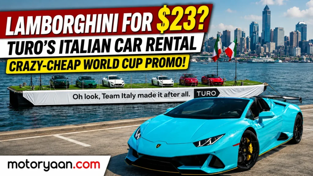 Turo Lamborghini Rental $23