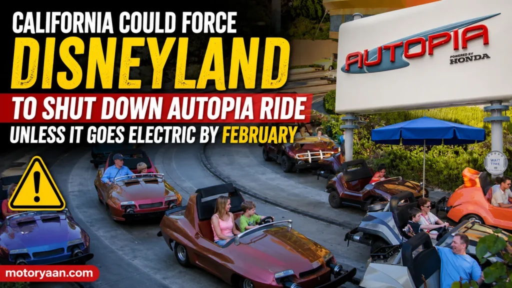 California Could Force Disneyland to Shut Down Autopia Ride
