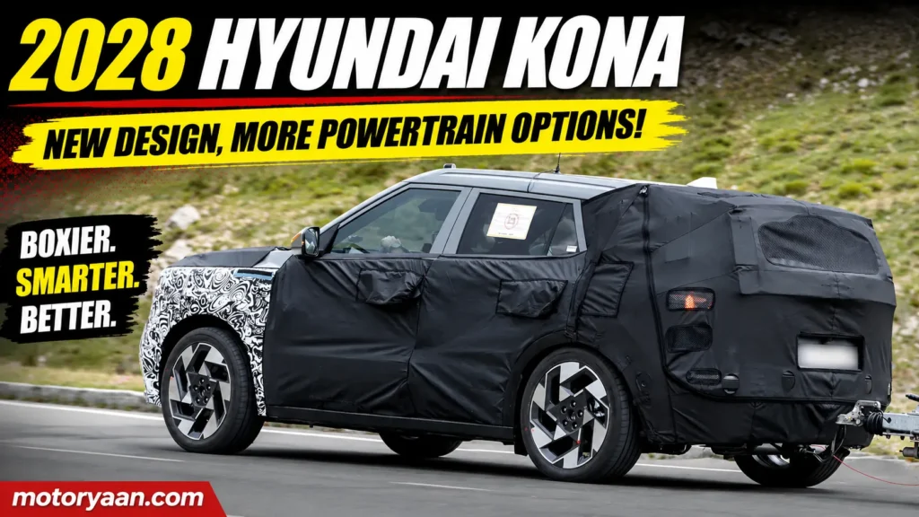 2028 Hyundai Kona Spotted Testing