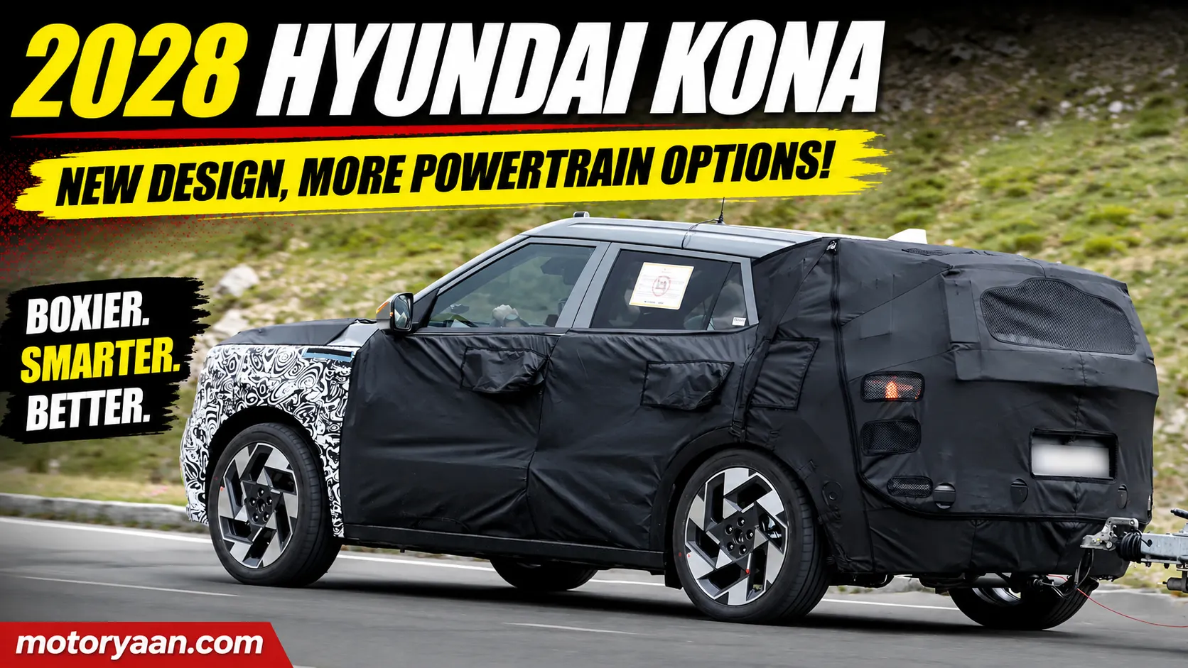 2028 Hyundai Kona Spotted Testing