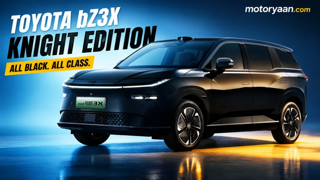 Toyota bZ3X Knight Edition