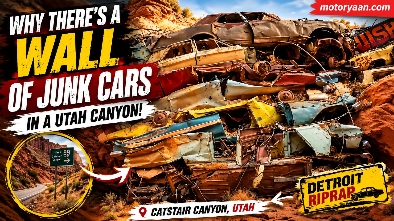 Catstair Canyon Car Wall
