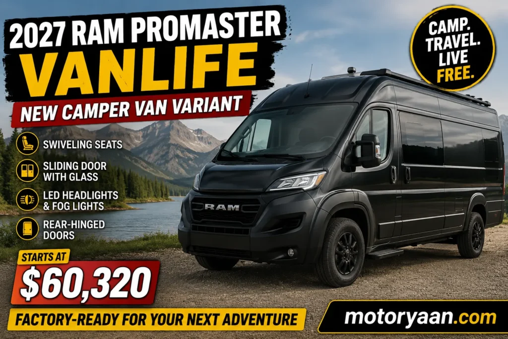 2027 Ram ProMaster Vanlife