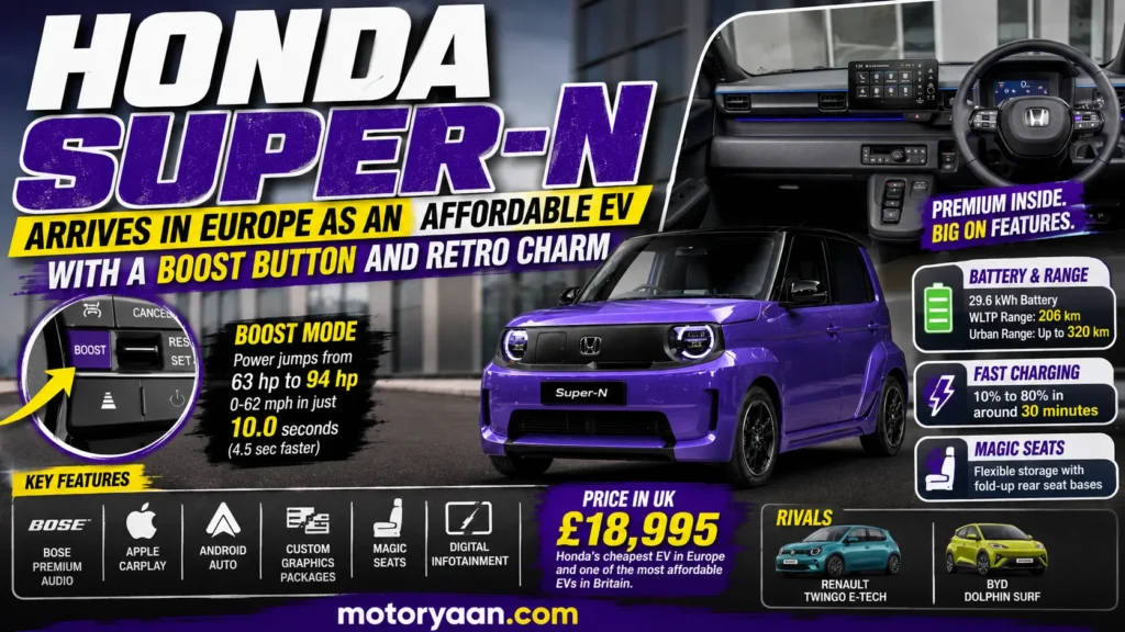 Honda Super N Arrives In Europe