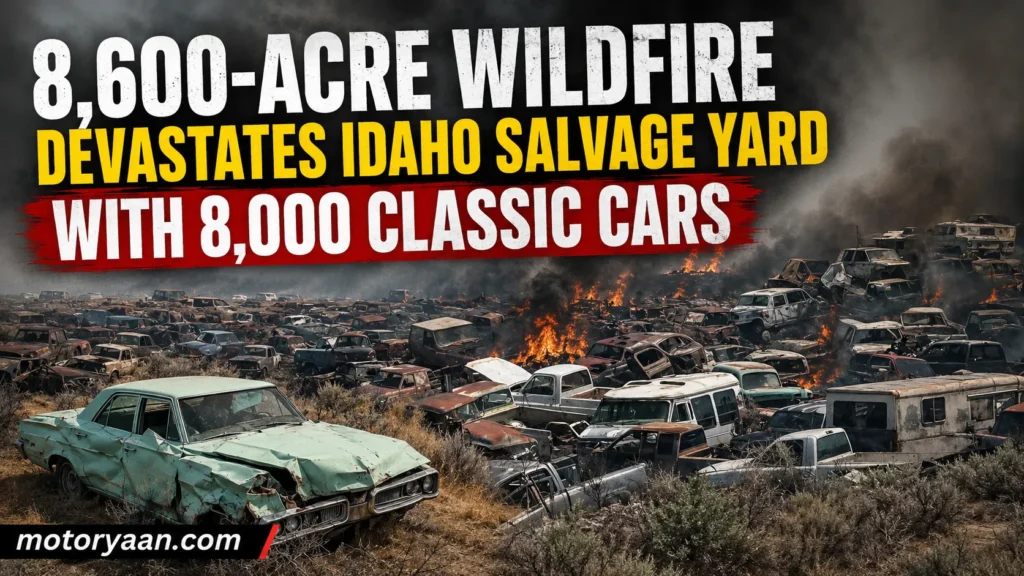 Idaho Salvage Yard Wildfire