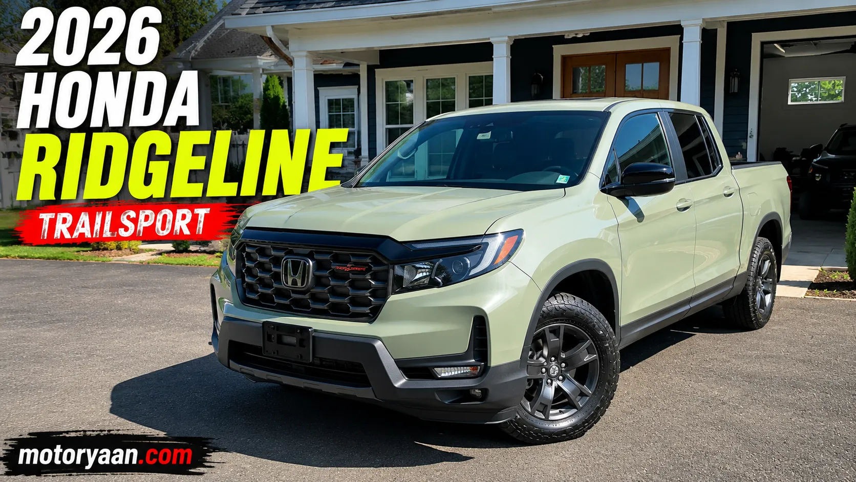 2026 Honda Ridgeline TrailSport