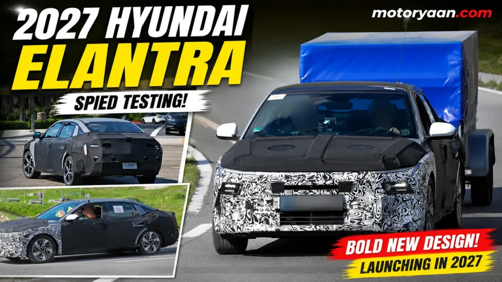 2027 Hyundai Elantra Spied Testing