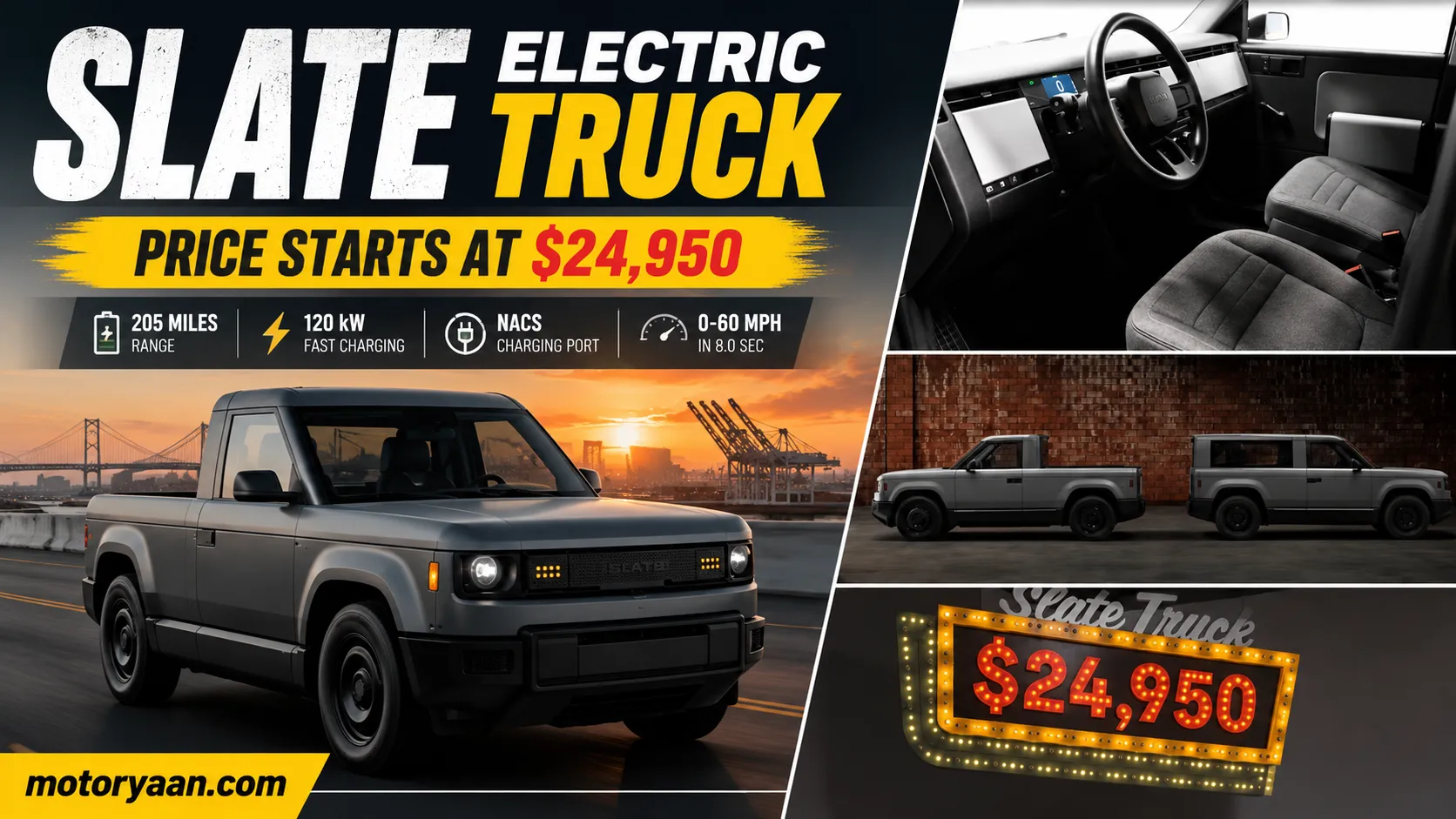 Slate Electric Truck Price