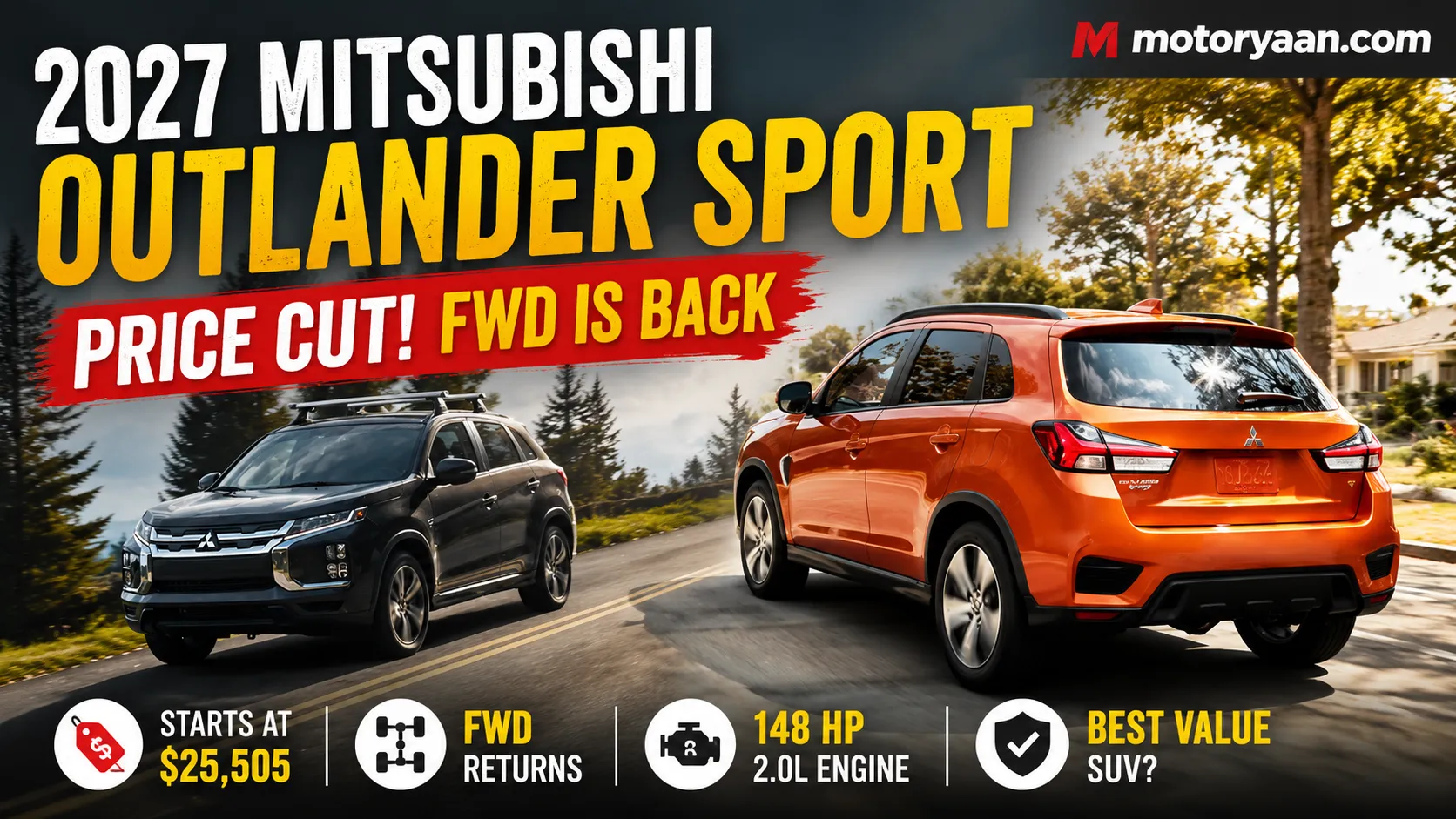 2027 Mitsubishi Outlander Sport