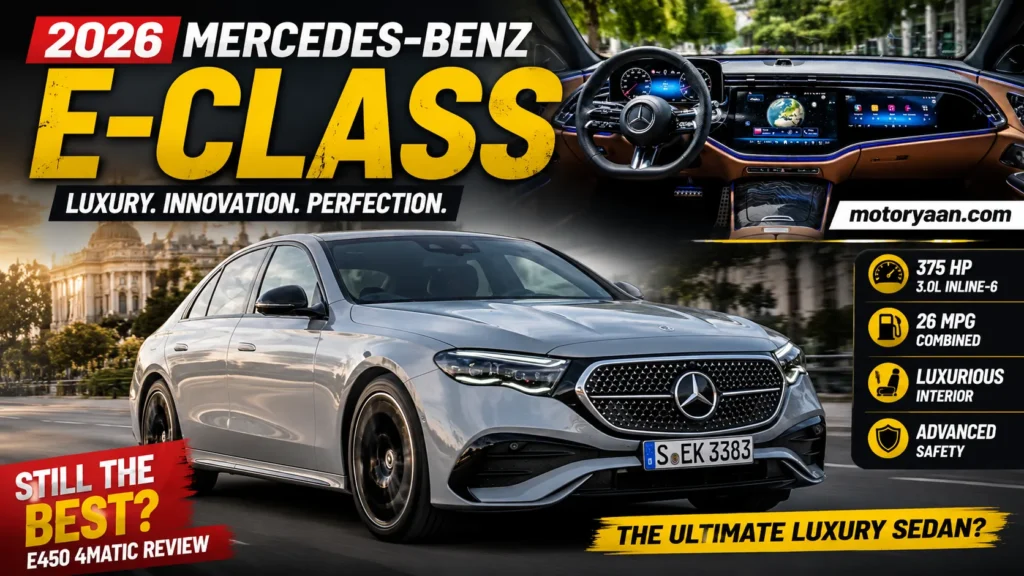 2026 Mercedes Benz E Class