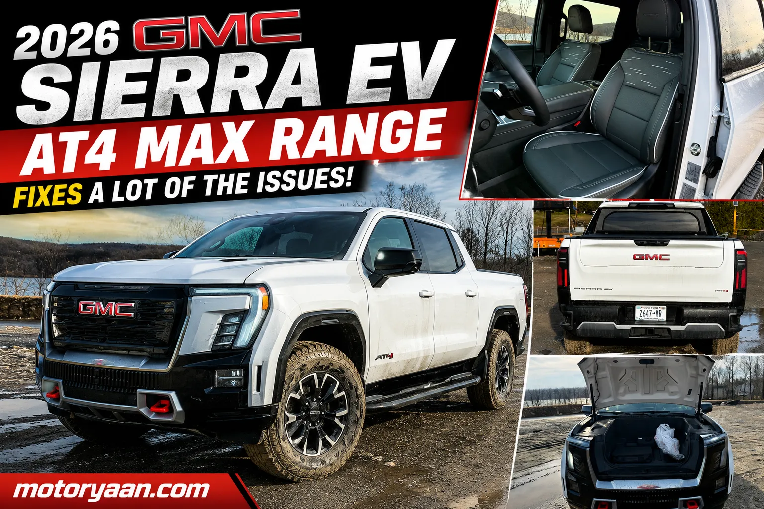 2026 GMC Sierra EV AT4 Max Range