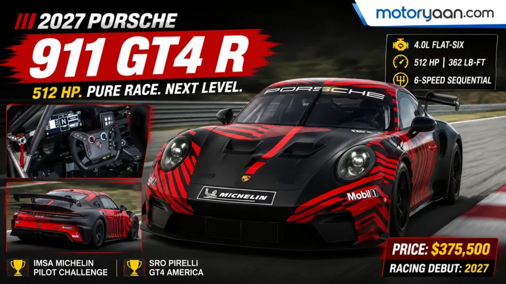 2027 Porsche 911 GT4 R