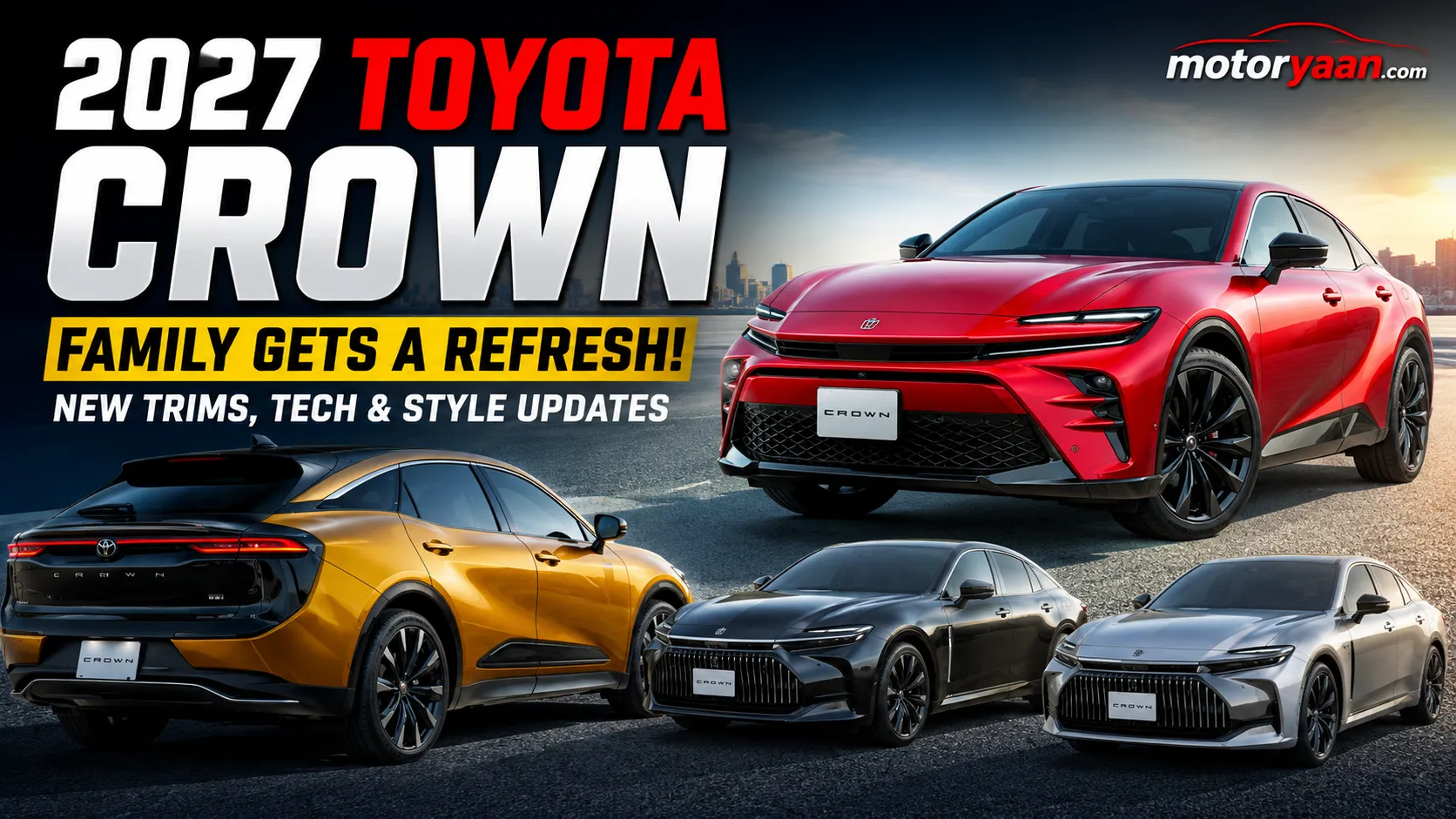 2027 Toyota Crown Refresh