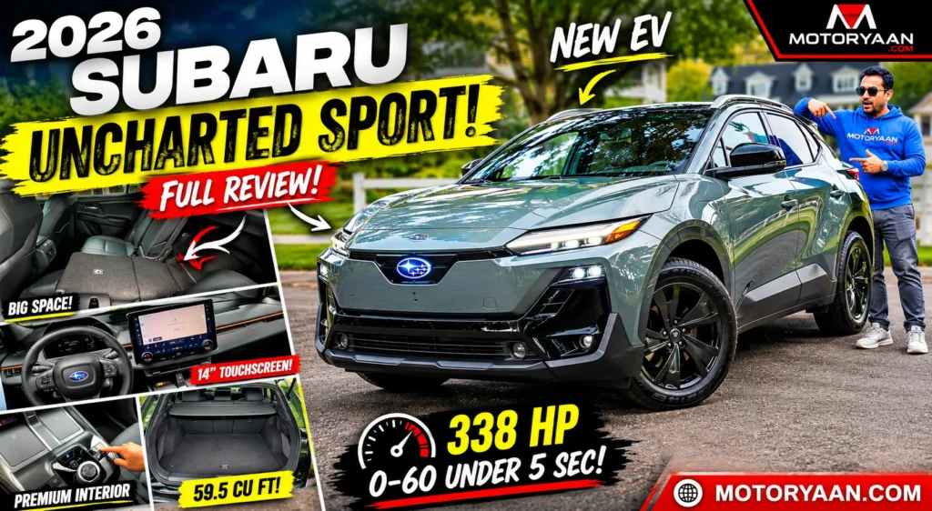 2026 Subaru Uncharted Sport