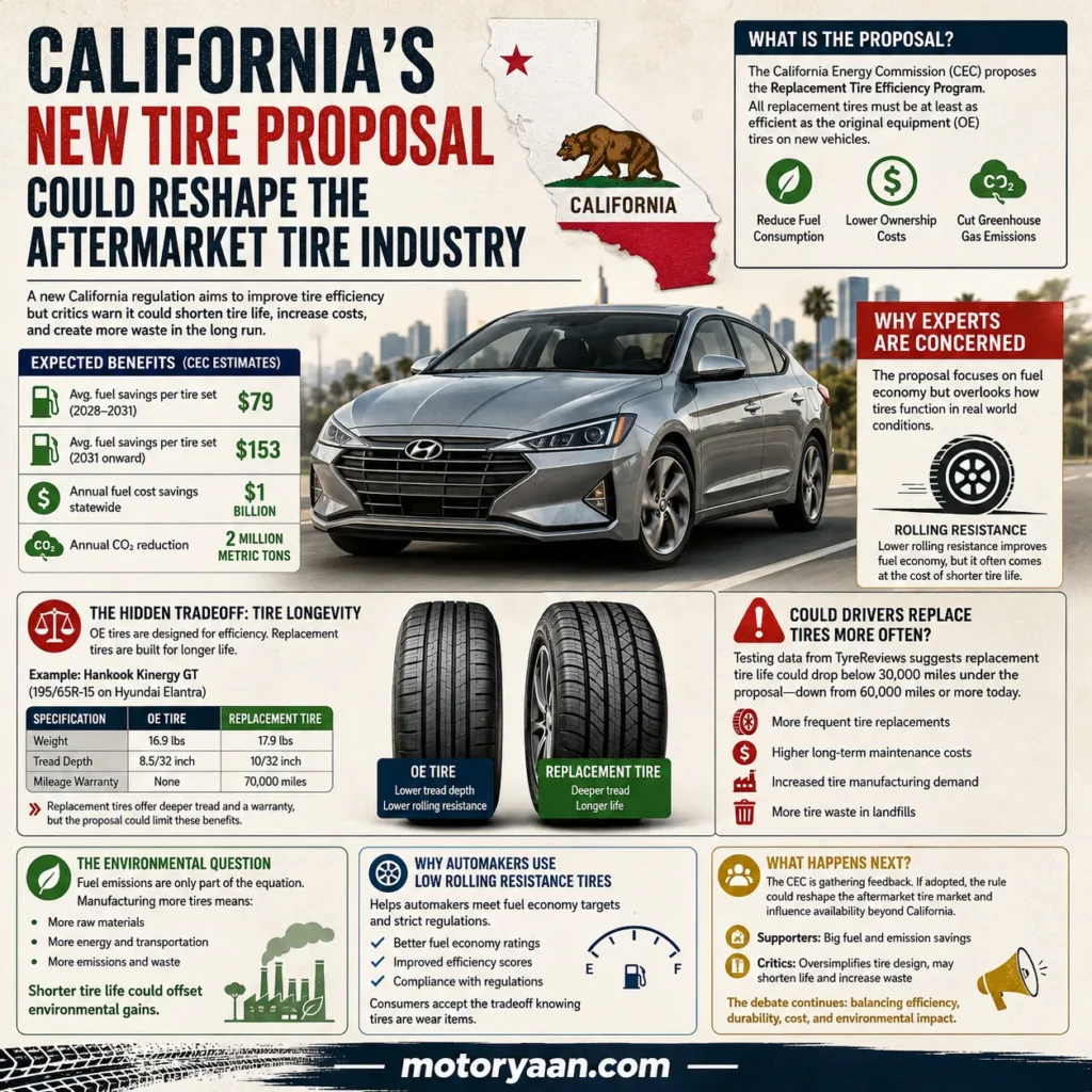 California New Tire Proposal