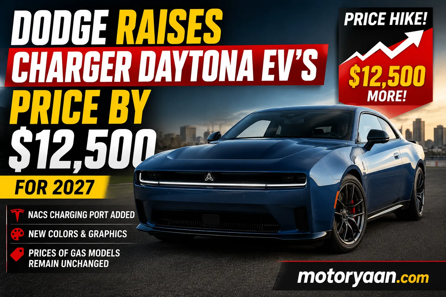 2027 Dodge Charger Daytona EV