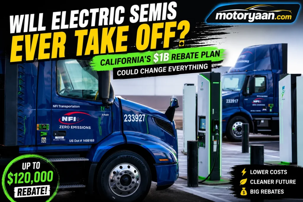 California Electric Truck Rebate Program