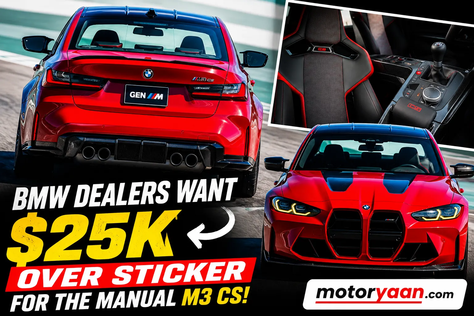 BMW M3 CS Handschalter