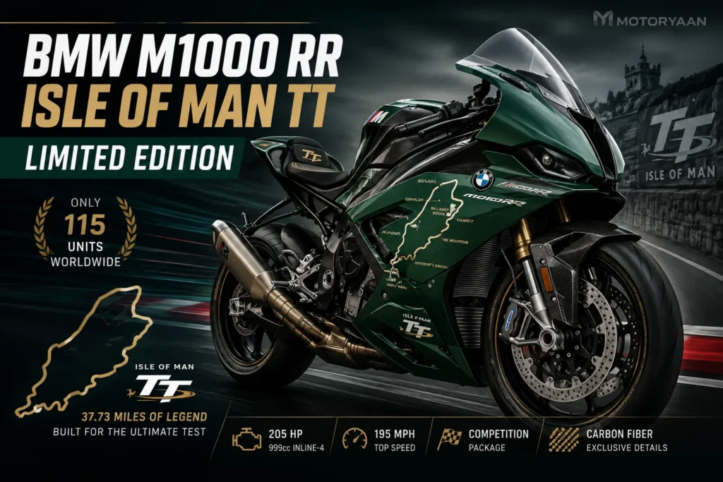 BMW M1000 RR Isle of Man TT Edition