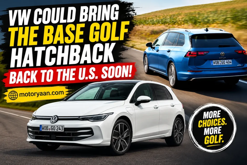 Volkswagen Golf return to US