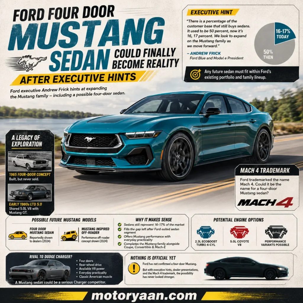 Four Door Mustang Sedan