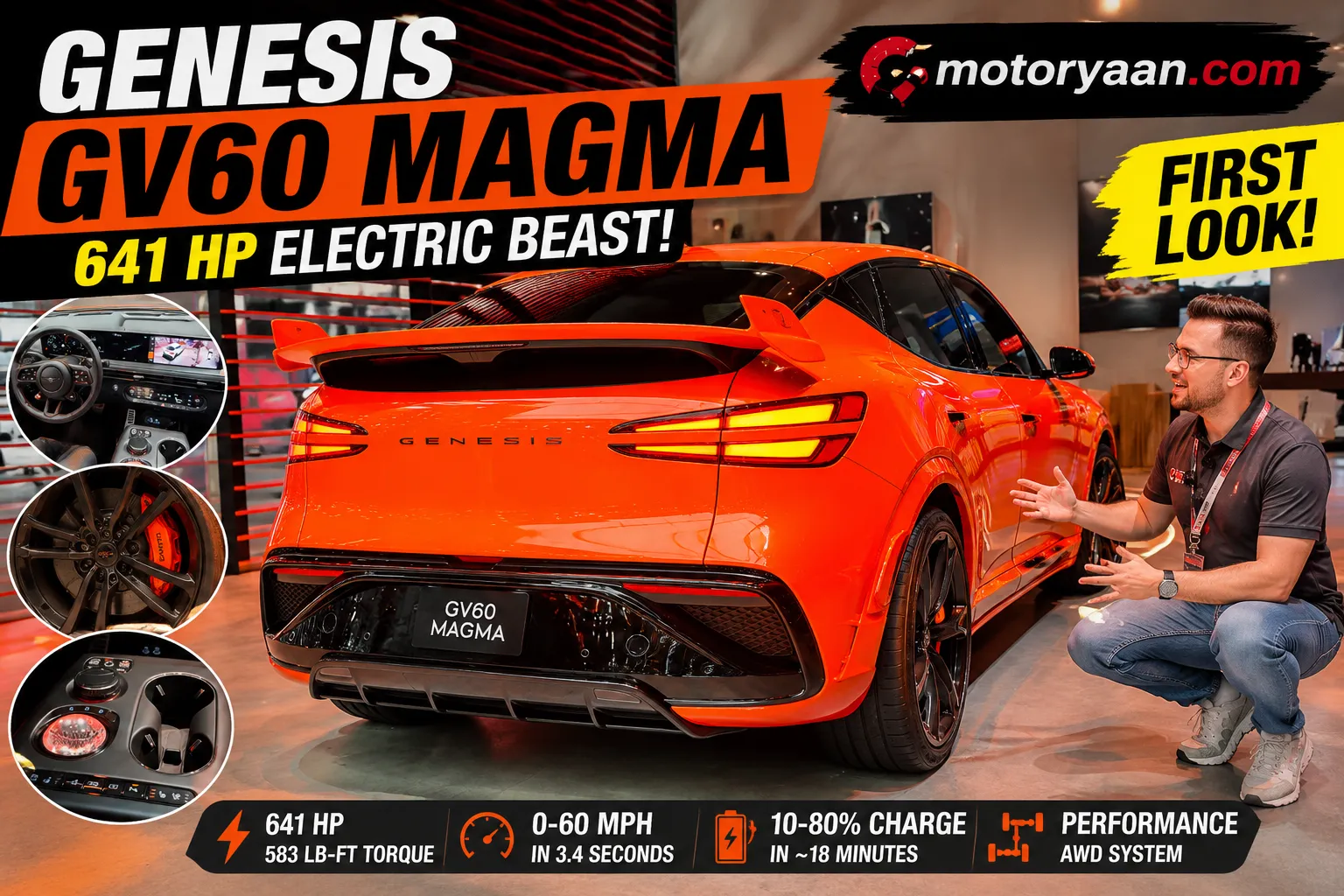 2026 Genesis GV60 Magma
