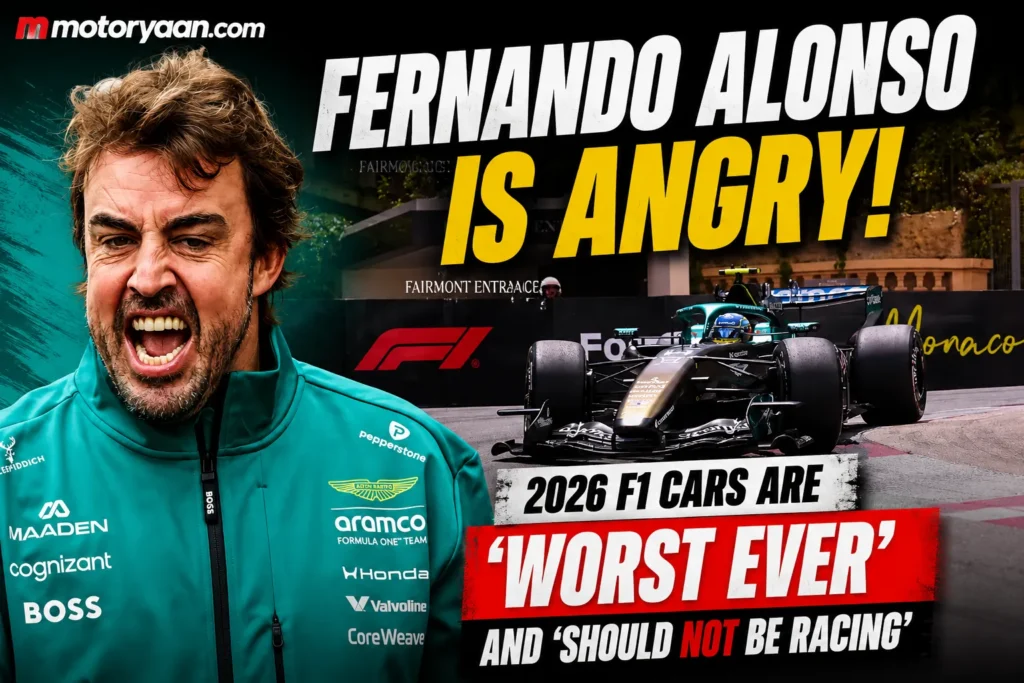 Fernando Alonso Slams 2026 Formula 1 Cars