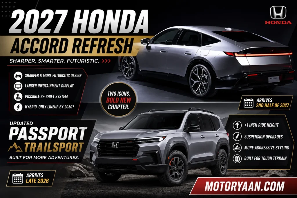 2027 Honda Accord Refresh