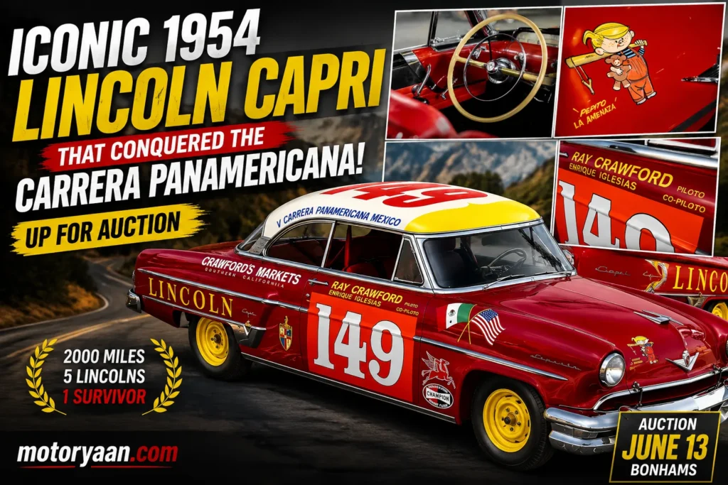 1954 Lincoln Capri Carrera Panamericana