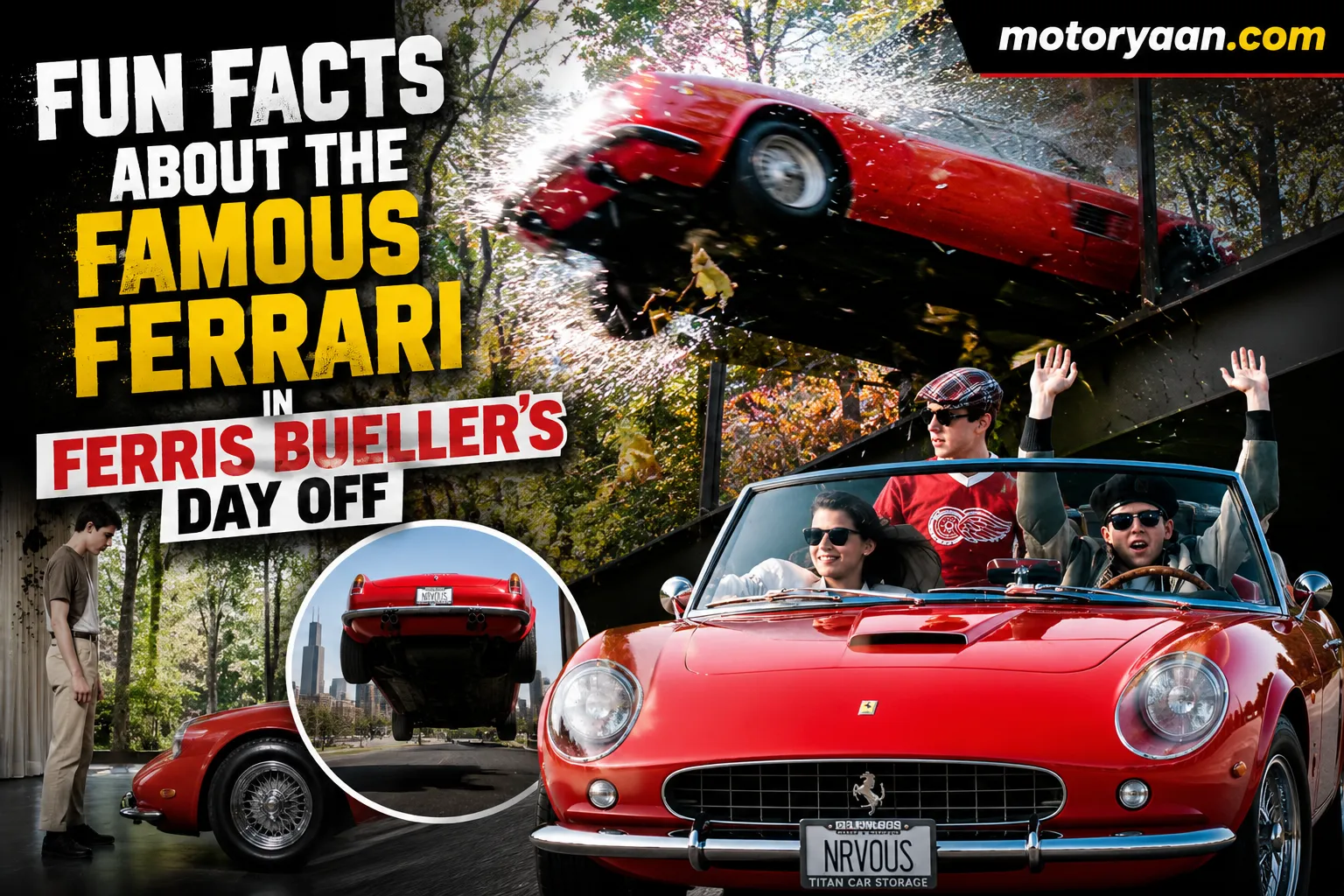 Ferrari in Ferris Bueller's Day Off