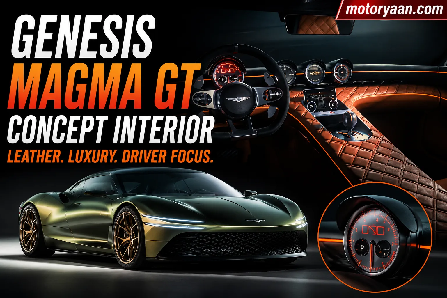 Genesis Magma GT Concept Interior