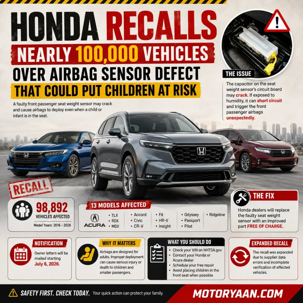 Honda Airbag Recall
