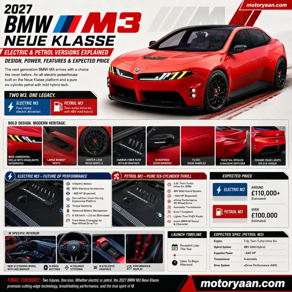 2027 BMW M3 Neue Klasse