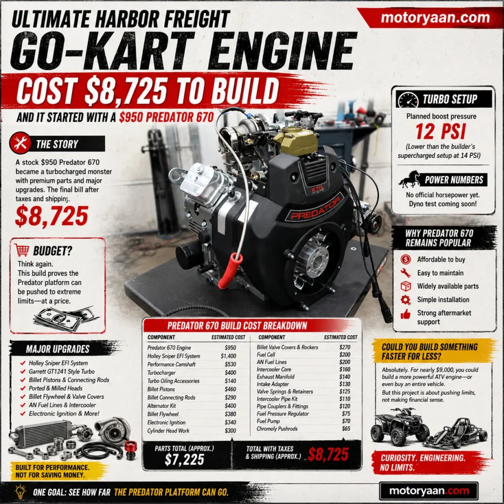 Ultimate Harbor Freight Go Kart Engine
