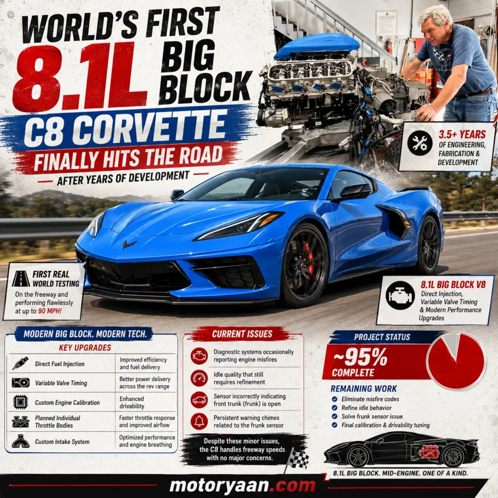 8.1L Big Block C8 Corvette
