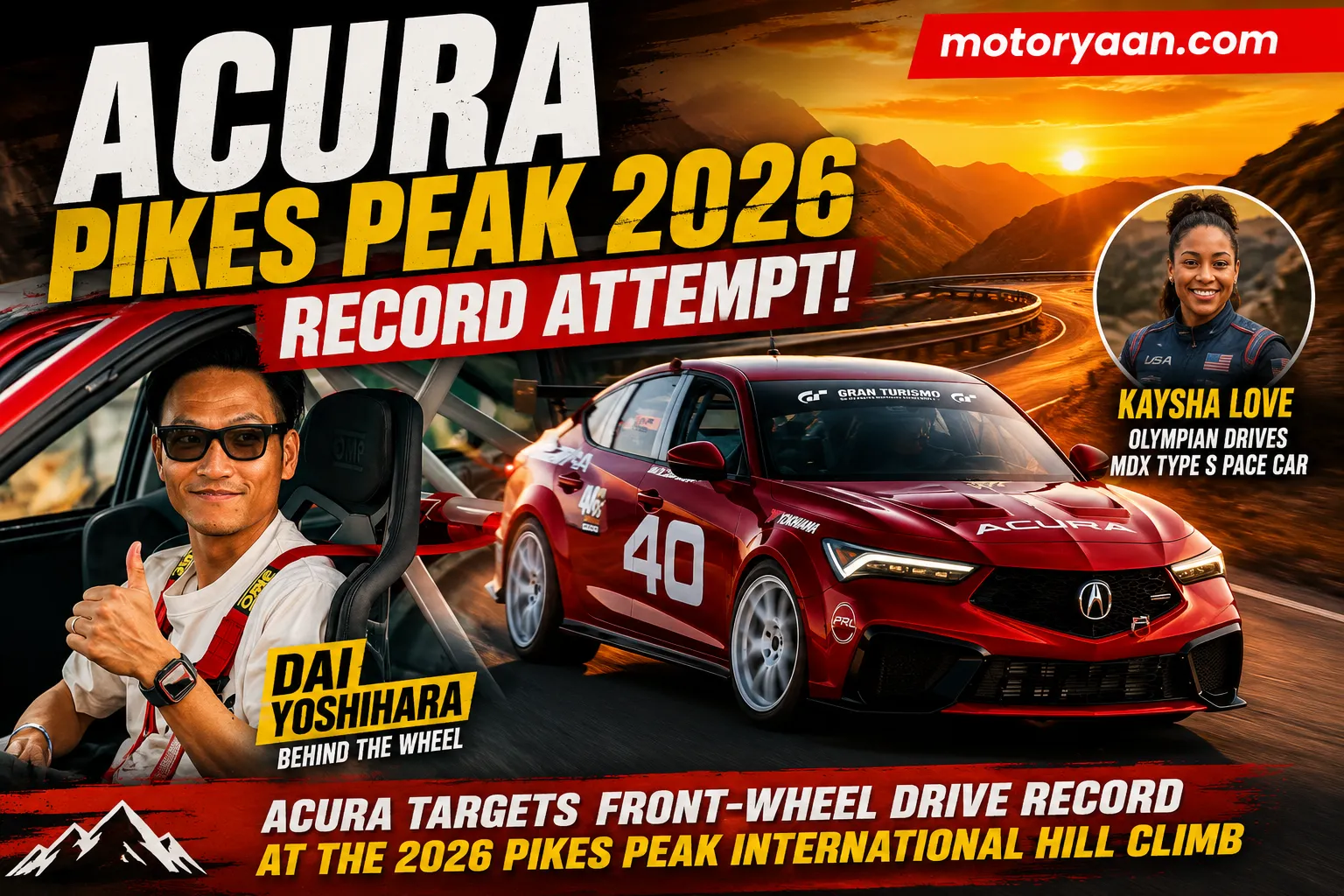 Acura Pikes Peak Front Wheel Drive Record
