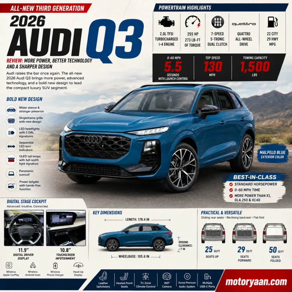 2026 Audi Q3 S-Line