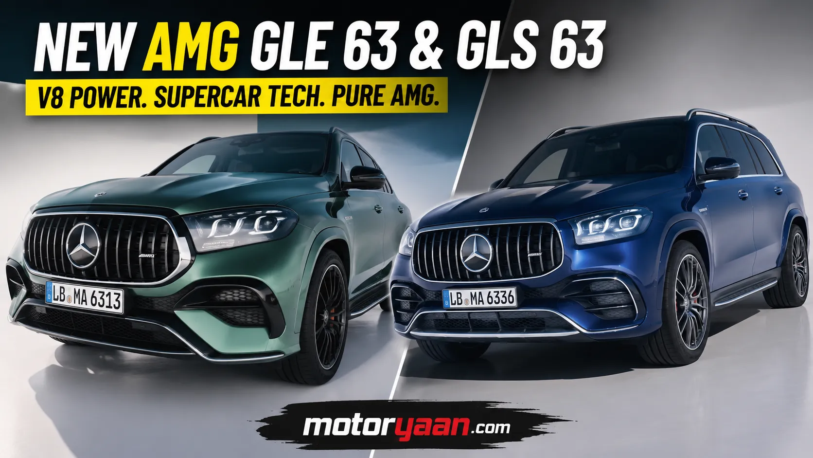 2026 Mercedes AMG GLE 63 and GLS 63