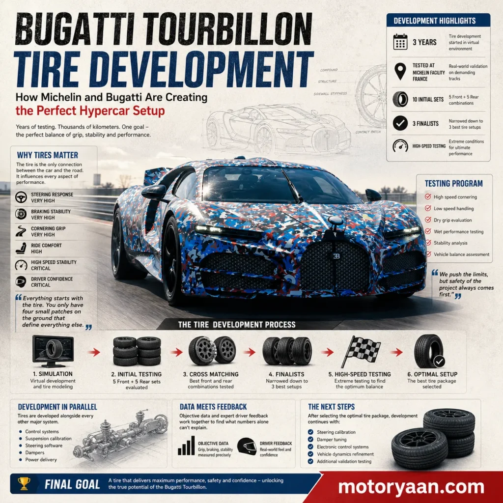 Bugatti Tourbillon Tire Development