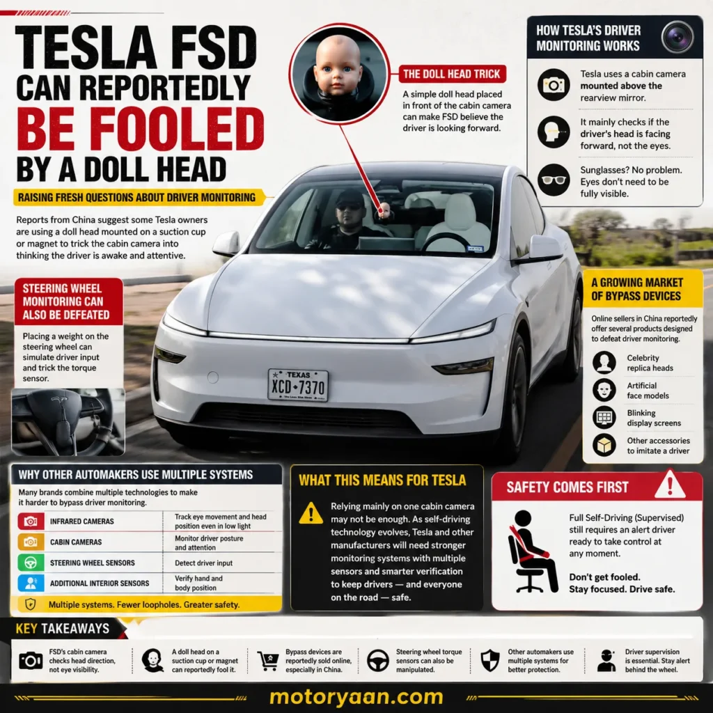 Tesla FSD Driver Monitoring