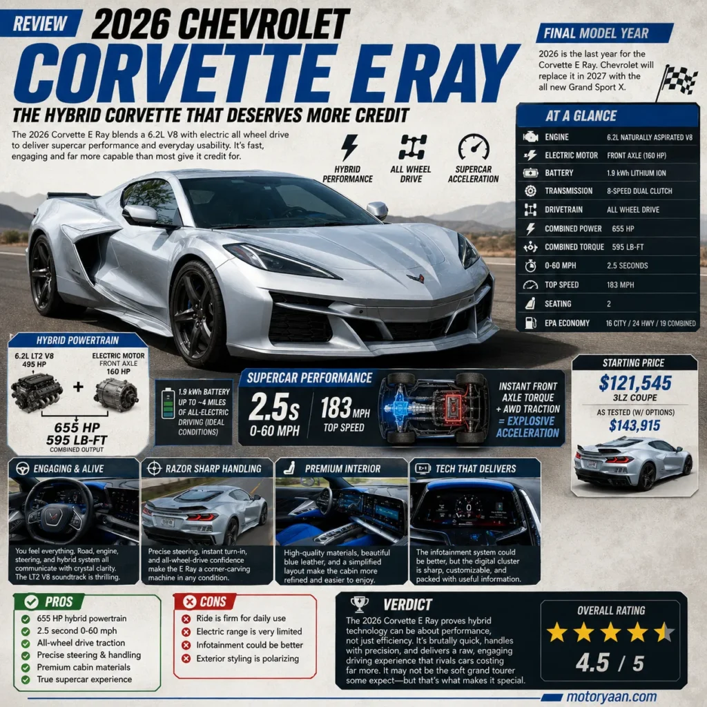 2026 Chevrolet Corvette E Ray