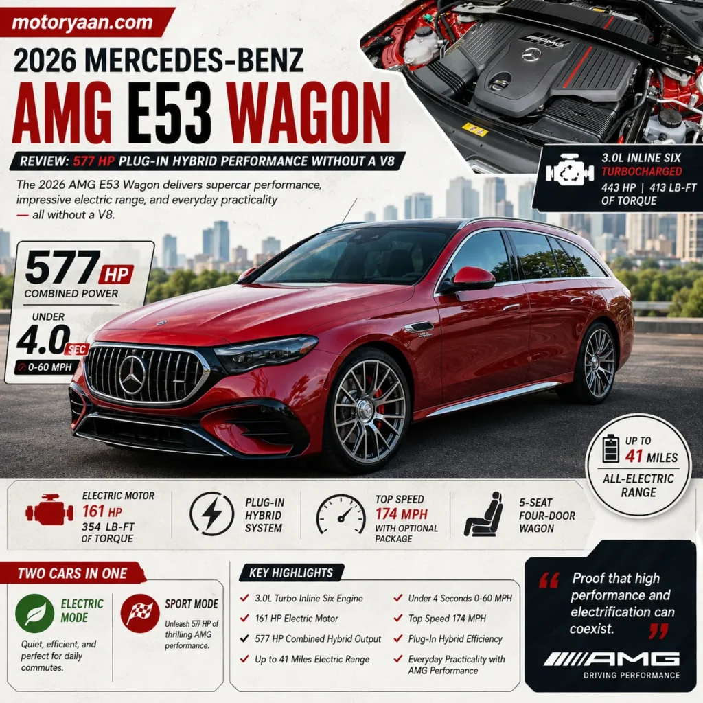 2026 Mercedes Benz AMG E53 Wagon