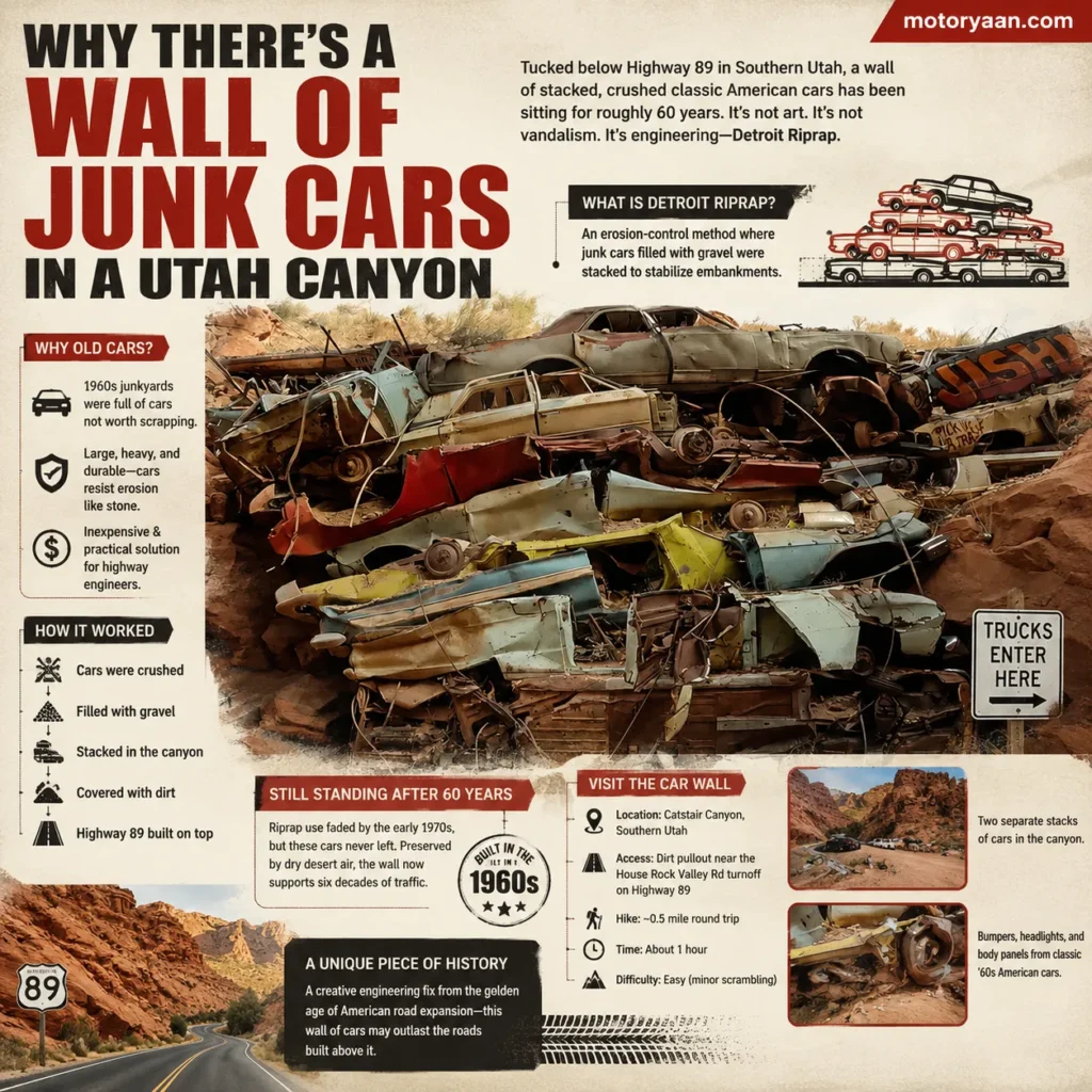 Catstair Canyon Car Wall