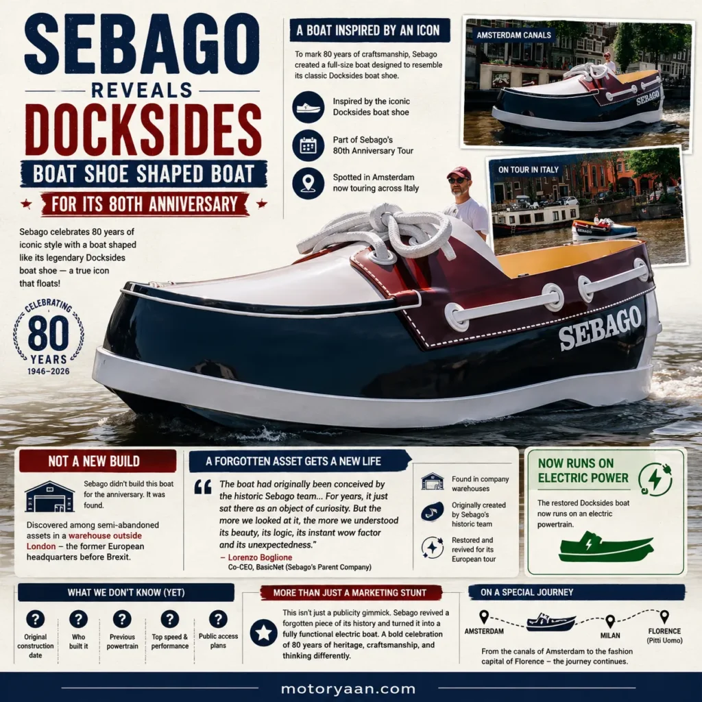 Sebago Docksides Boat Shoe Shaped Boat